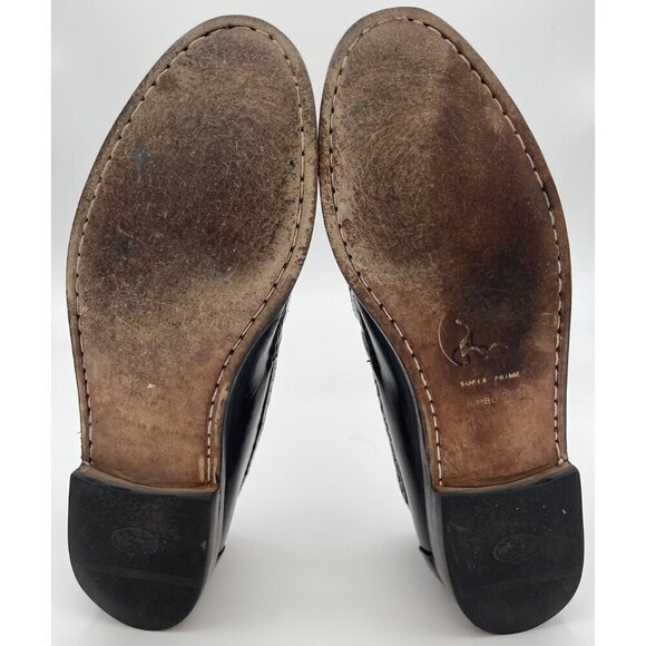 Allen Edmonds Braided Newcomb Black Leather Loafers Dress Shoes Mens Size 9.5D main image 9